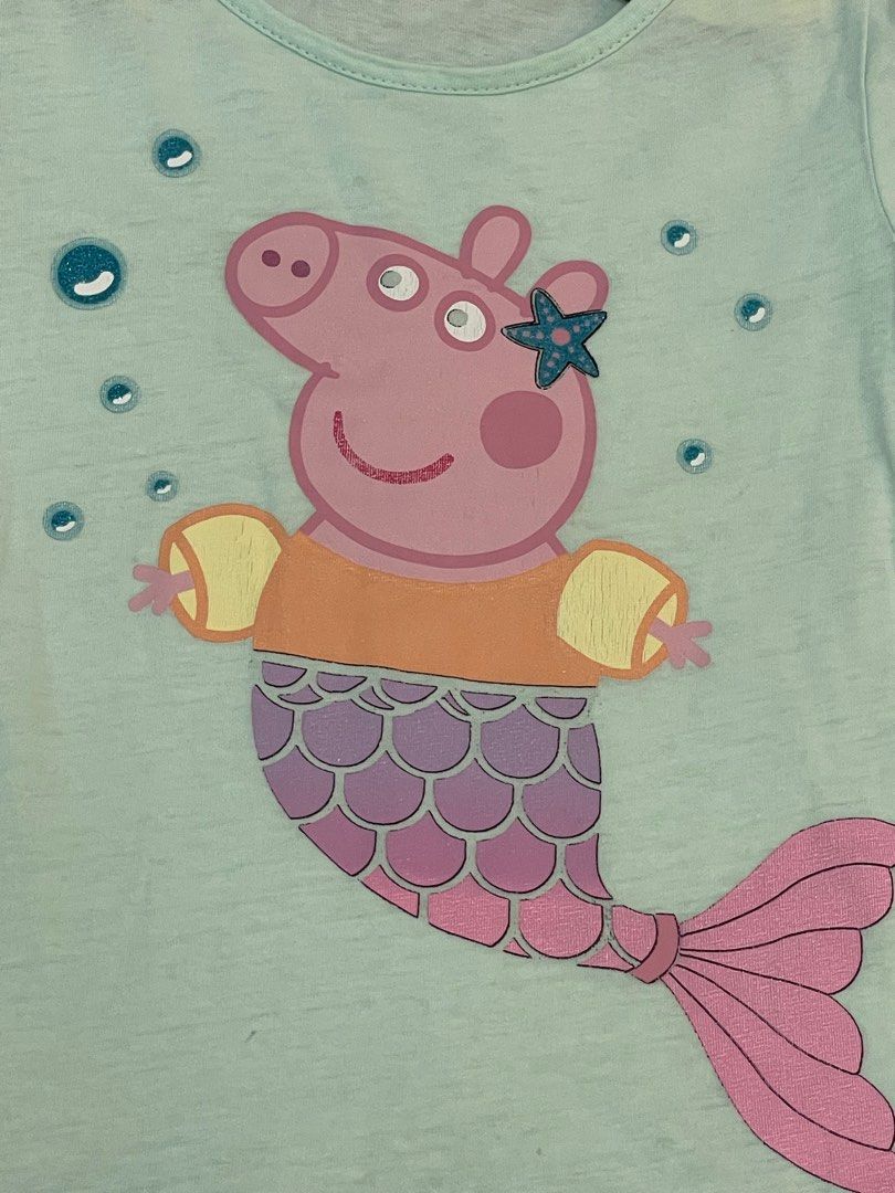 H&M Peppa Pig printed dresses (Category: Babies & Kids Fashion) located in Marikina City. Submitted by libidibi (Listing ID 1316980227, Image 2). Description: P150 each Short Sleeves 2-4Y SOLD Sleeveless (18-24m).