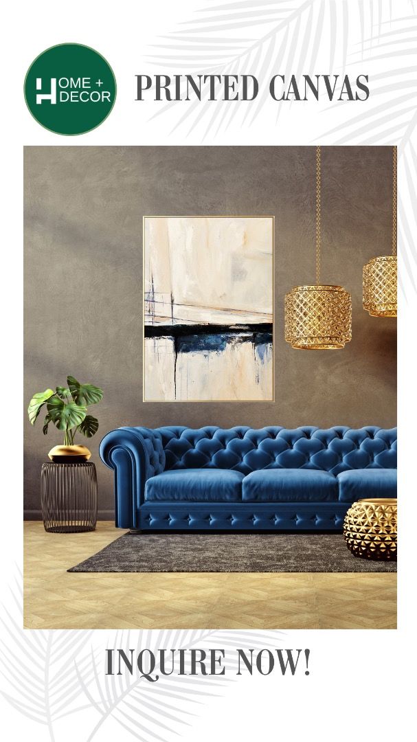 Home and Decor PH Canvas printed wall art / wall frame (Category: Wall Decor) located in Manila. Submitted by homeanddecorph (Listing ID 1342675980, Image 3). Description: - Canvas printed wall art - Measures 85x125cm including frame.