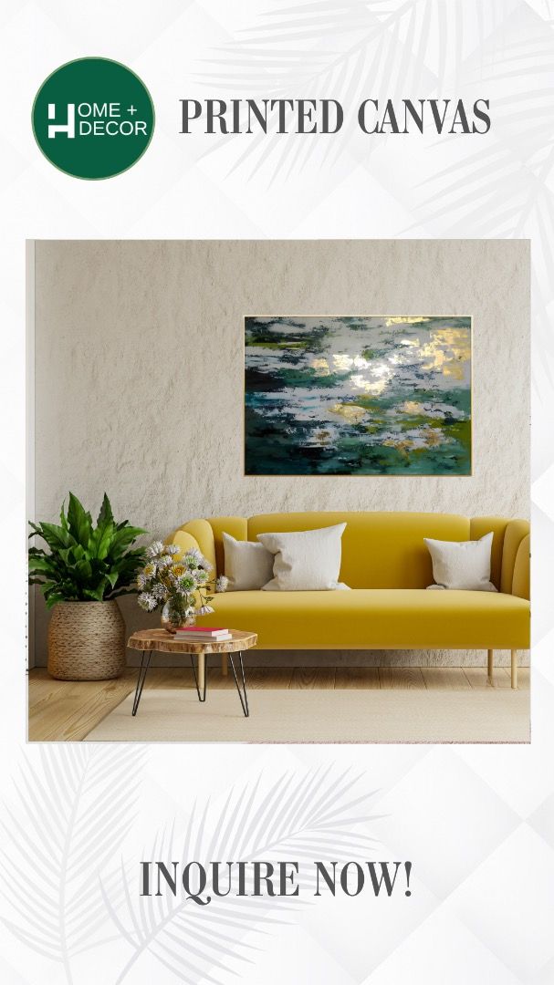Home and Decor PH Canvas printed wall art / wall frame (Category: Wall Decor) located in Manila. Submitted by homeanddecorph (Listing ID 1342676090, Image 2). Description: - Canvas printed wall art - Measures 85x125cm including frame.