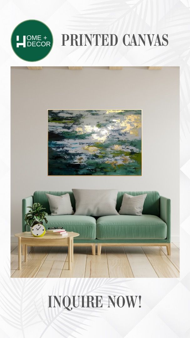 Home and Decor PH Canvas printed wall art / wall frame (Category: Wall Decor) located in Manila. Submitted by homeanddecorph (Listing ID 1342676090, Image 3). Description: - Canvas printed wall art - Measures 85x125cm including frame.