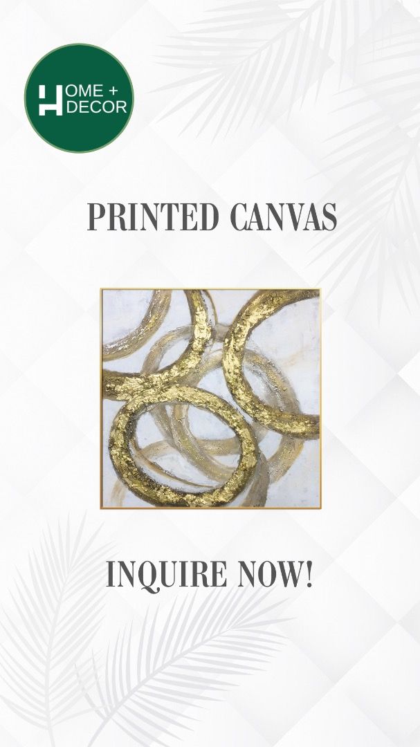 Home and Decor PH Canvas printed wall art / wall frame (Category: Wall Decor) located in Manila. Submitted by homeanddecorph (Listing ID 1342676213, Image 1). Description: - Canvas printed wall art - Measures 105x105cm including frame - Floating frame - Price is per frame.