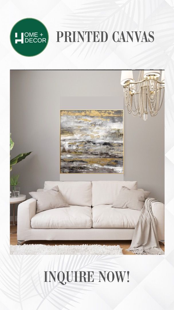 Home and Decor PH Canvas printed wall art / wall frame (Category: Wall Decor) located in Manila. Submitted by homeanddecorph (Listing ID 1342676244, Image 3). Description: - Canvas printed wall art - Measures 105x105cm including frame - Floating frame - Price is per frame.