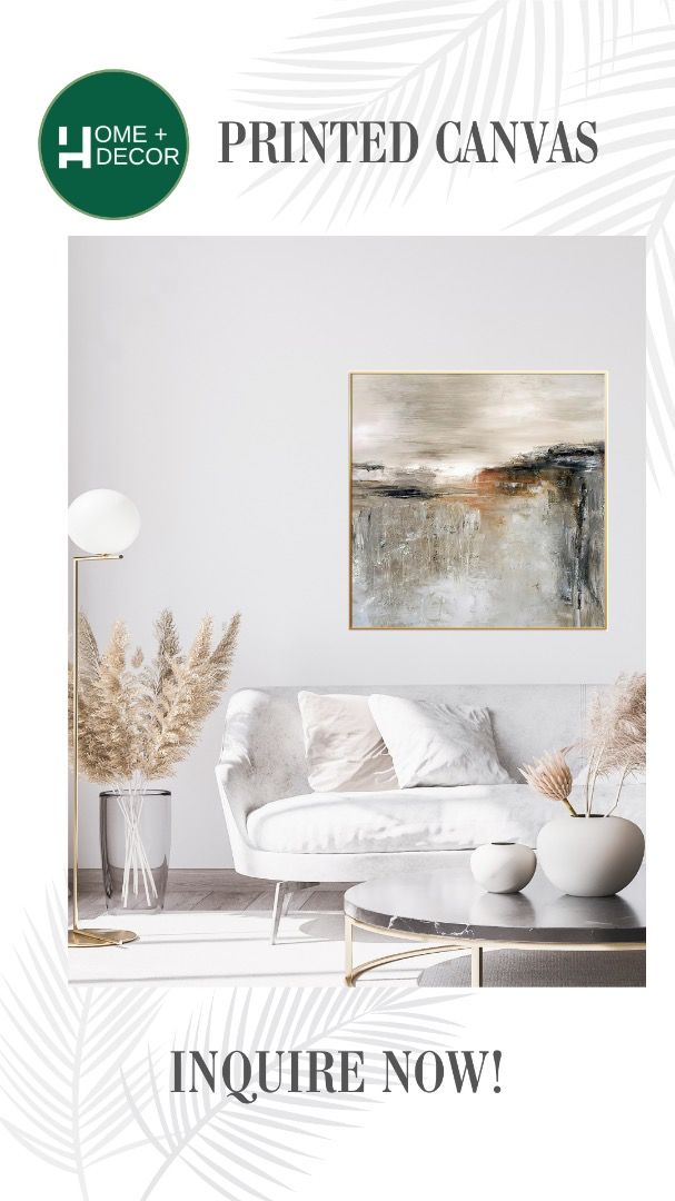 Home and Decor PH Canvas printed wall art / wall frame (Category: Wall Decor) located in Manila. Submitted by homeanddecorph (Listing ID 1342676287, Image 2). Description: - Canvas printed wall art - Measures 105x105cm including frame - Floating frame - Price is per frame.