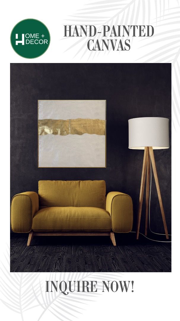 Home and Decor PH Hand-Painted Canvas wall art / wall frame (Category: Wall Decor) located in Manila. Submitted by homeanddecorph (Listing ID 1342684083, Image 2). Description: 📌 TYPE: Hand-painted acrylic painting 📌 MATERIAL: Canvas 📌 FRAME COLOR: Gold or black 📌 NUMBER OF CANVAS: 1 piece 📌 SIZE: 100 x100 cm or around 105 x 105 cm including the frame.