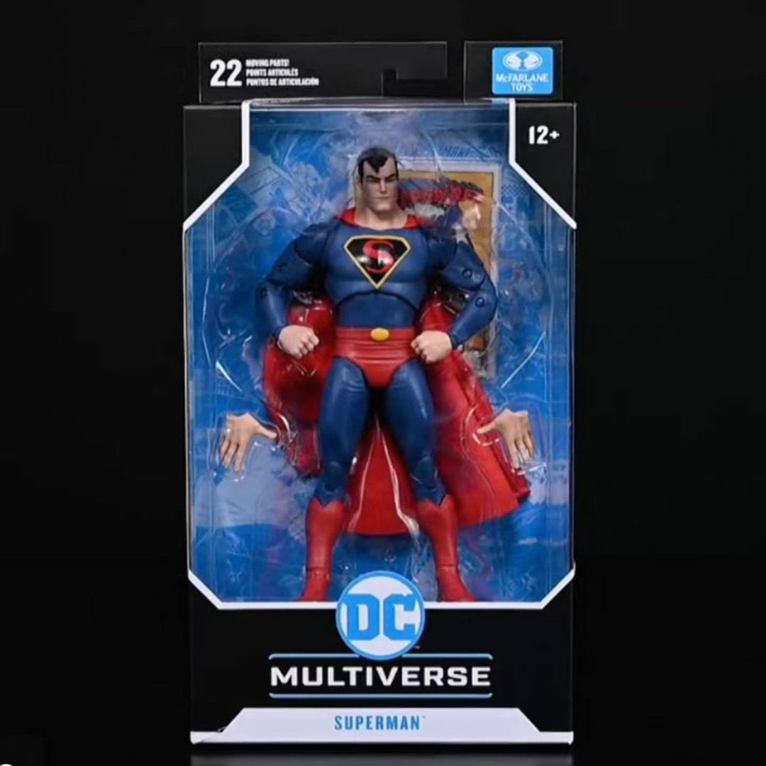 [Jan 2025] McFarlane Toys DC Multiverse 7" Fleischer Superman, Hobbies