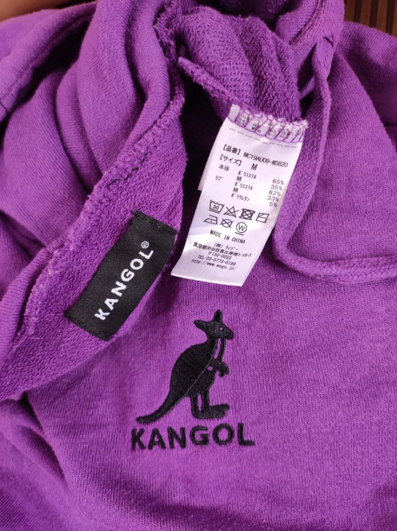 KANGOL hoodie jacket (Category: Coats, Jackets and Outerwear) located in Pasig City. Submitted by Magdythrift23 (Listing ID 1342542999, Image 2). Description: KANGOL hoodie jacket see the complete details.. 800.00.