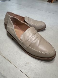 Kenni II 皮革便鞋（米色）64207891607682110