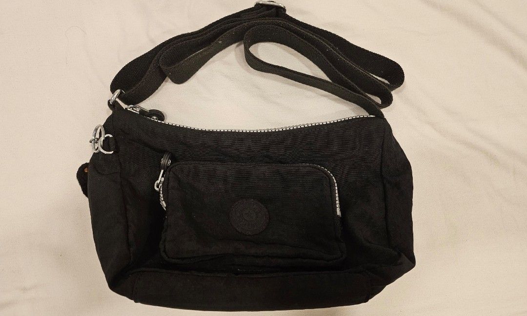 Kipling Samara Black crossbody bag Women s Fashion Bags Wallets Shoulder Bags on Carousell