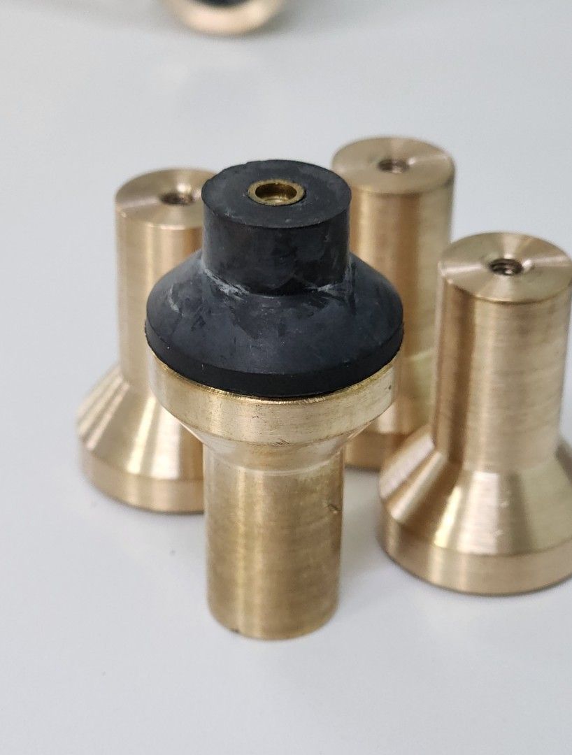 La marzocco linea micra 1.5 inch feet riser (Category: Coffee Machines & Makers) located in Valenzuela. Submitted by rosscua (Listing ID 1342514014, Image 3). Description: Material: tiger bronze w/ rubber feet P4000.00 free shipping within metro manila.