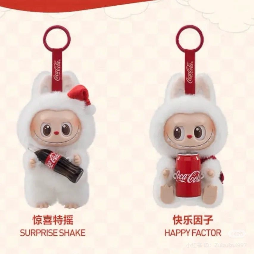 即決⭕️ 正規品 LABUBU COCA-COLA Original Ready Stock Popmart Labubu v3 Coca Cola 正版Labubu