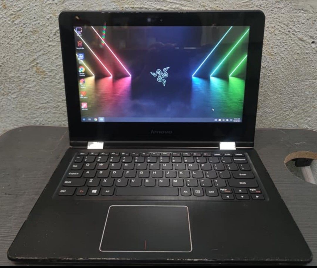 LENOVO YOGA SLIM TOUCHSCREEN LAPTOP (Category: Laptops & Notebooks) located in Binan City. Submitted by jc.delima (Listing ID 1342632209, Image 2). Description: Lenovo Yoga Slim Touchscreen Laptop RUSH SALE! QUICK TECH SPECS: •INTEL PROCESSOR @1.60GHZ WITH TURBO BOOST •4GB RAM •11" TOUCHSCREEN DISPLAY •INTEL HD GRAPHICS •180° DEGREES HINGE •WIFI & BLUETOOTH READY •WINDOWS 10 PRO •WITH WPS OFFICE AND OTHER BASIC APPS •WORKING BATTERY •NO ISSUES GO