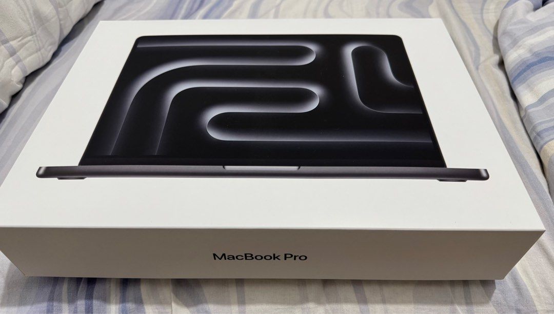 Macbook Pro M3 Pro (Category: Laptops & Notebooks) located in Makati City. Submitted by sxperiaz777 (Listing ID 1342568367, Image 3). Description: No swap!u SRP 137k Space black 18 GB RAM 512 GB SSD 14 inch 1.5 months old only For detailed specs, please visit https://www.apple.com/ph/macbook-pro/specs/ RFS: Application incompatibility with MS apps Freebies: speck hard cases screen protector Keyboard protector MS Office for Mac (lifetime license).