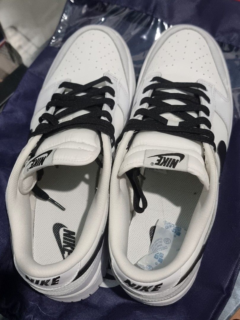 NIKE Dunk low reverse panda (Category: Sneakers) located in Quezon City. Submitted by bargainsbyk8 (Listing ID 1342642861, Image 3). Description: bought in europe, walang box pero u can legit check lmk lang.
