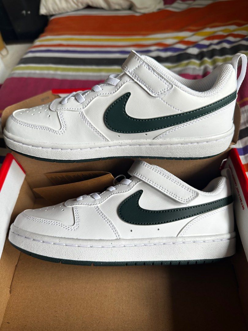 Nike white court borough 3Y (Category: Babies & Kids Fashion) located in Paranaque City. Submitted by rozyness (Listing ID 1342516142, Image 2). Description: Selling Nike Borough Low Recraft RFS: malaki ang size Fixed price na po. Bought from Nike app store Brand new 💯 percent Original. Shipped from Singapore Gcash or Bank Transfer.