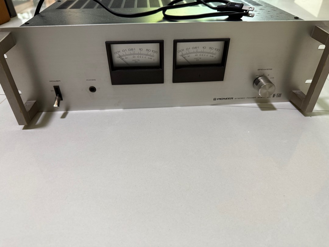 Pioneer m-1500 power amp, Audio, Soundbars, Speakers & Amplifiers