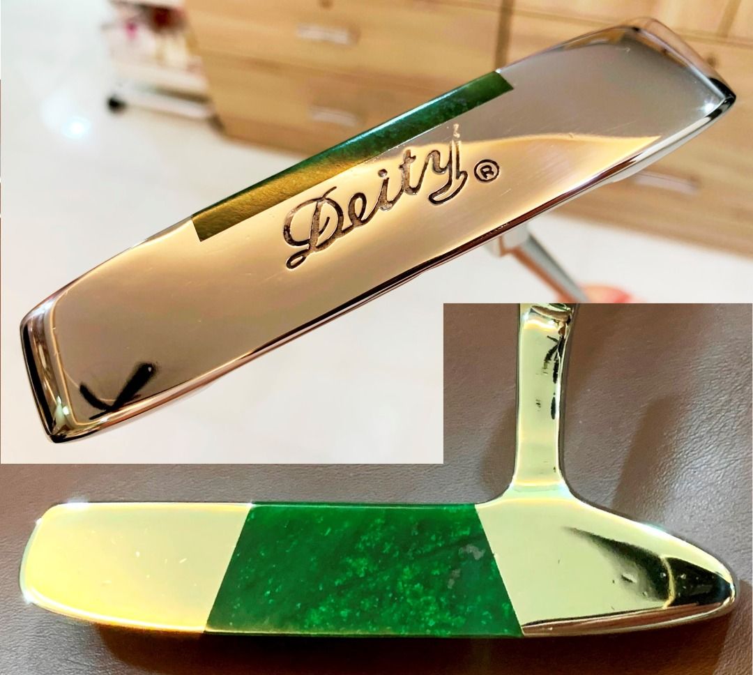 Rare Deity Genuine Jade Golf Putter, Sports Equipment, Sports