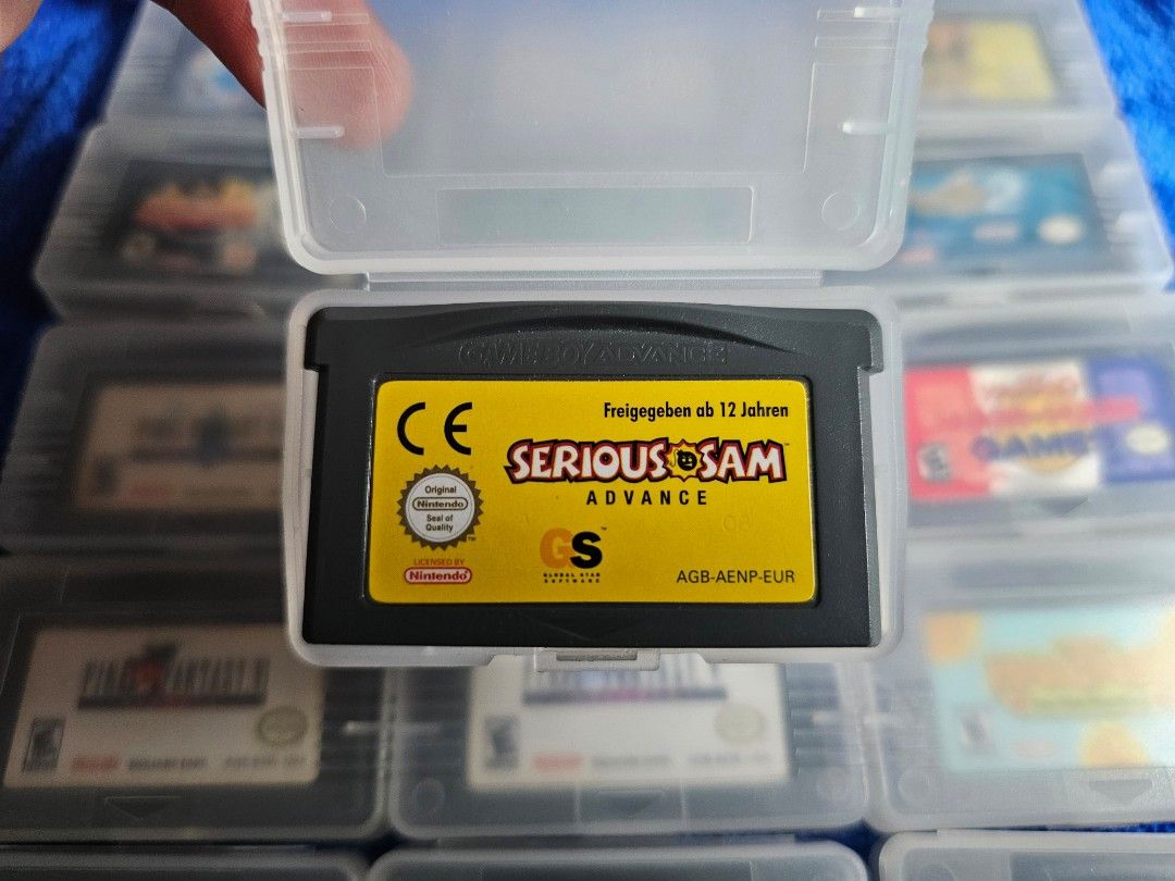Serious Sam Advance for GBA (Category: Nintendo) located in Angeles City. Submitted by press_start (Listing ID 1342540725, Image 1). Description: For sale Serious Sam Advance for Gameboy Advance First person shooter Used, tested working MOD: LBC/J&T MOP: GCash/Maya/BPI/GoTyme/Seabank.