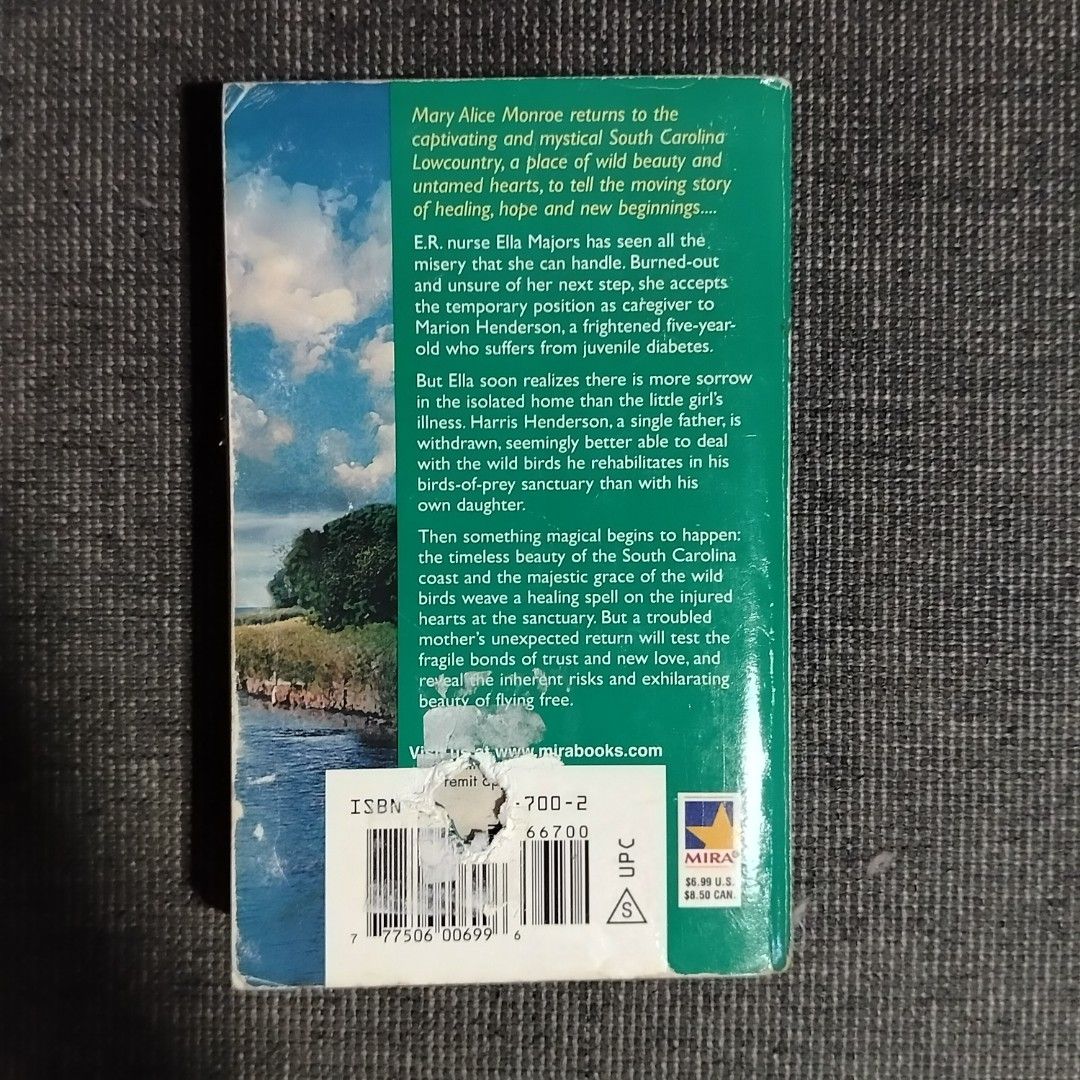 Skyward by Mary Alice Monroe (Category: Storybooks) located in Manila. Submitted by ciabattaaa (Listing ID 1342517714, Image 2). Description: complete pages. the only issue is yung nasa third pic, butas yung likod 🥹🥹🥹 rfs: need funds!!.