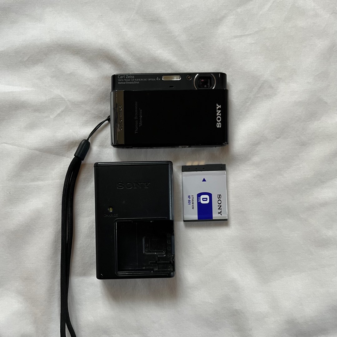 OBJECTIF ZOOM OPTIQUE Sony Cyber Shot DSC T90 12,1 MÉGAPIXELS 4X