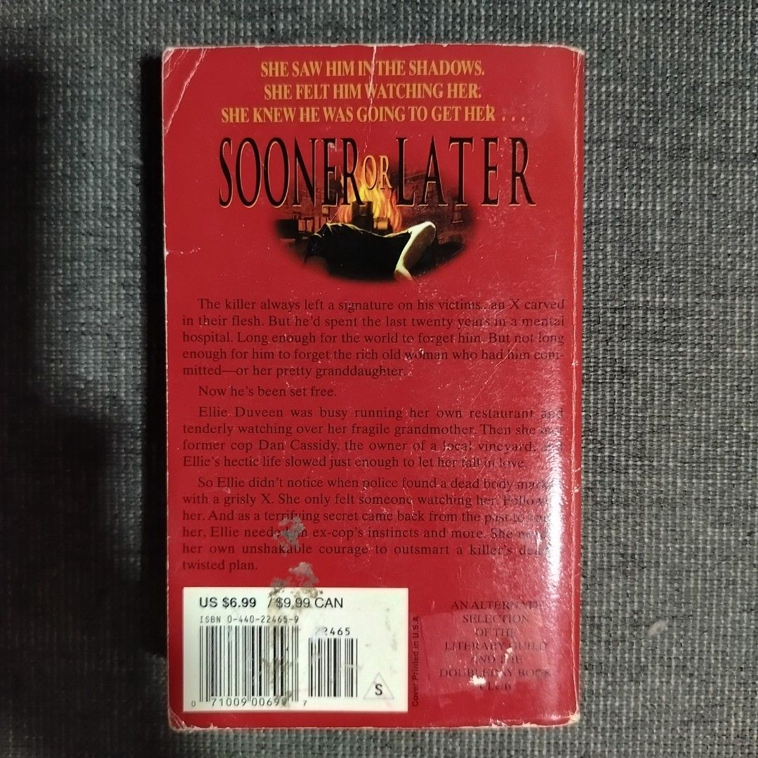 Sooner or Later by by Elizabeth Adler (Category: Storybooks) located in Manila. Submitted by ciabattaaa (Listing ID 1342517855, Image 2). Description: no issue. complete pages. rfs: need funds!!.
