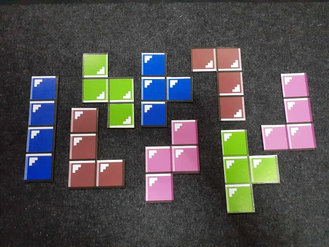 TETRIS Ref Magnets (Category: Character Goods) located in Quezon City. Submitted by bargainbayan (Listing ID 1342567419, Image 2). Description: TETRIS Magnets 🕹️🎮 Great for your refrigerator or PC Case! Price: P200 for the set (8 pcs.) For a more detailed look, please refer to the images. Send me a message if you want to see more..