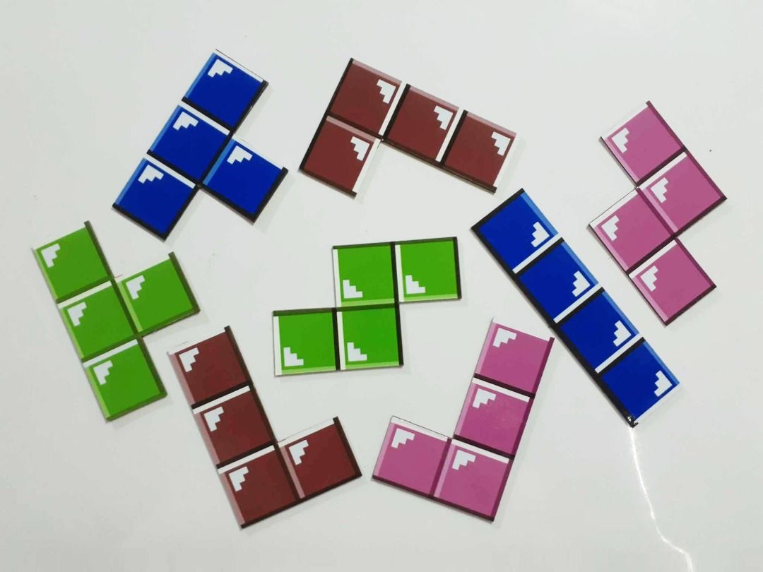 TETRIS Ref Magnets (Category: Character Goods) located in Quezon City. Submitted by bargainbayan (Listing ID 1342567419, Image 3). Description: TETRIS Magnets 🕹️🎮 Great for your refrigerator or PC Case! Price: P200 for the set (8 pcs.) For a more detailed look, please refer to the images. Send me a message if you want to see more..