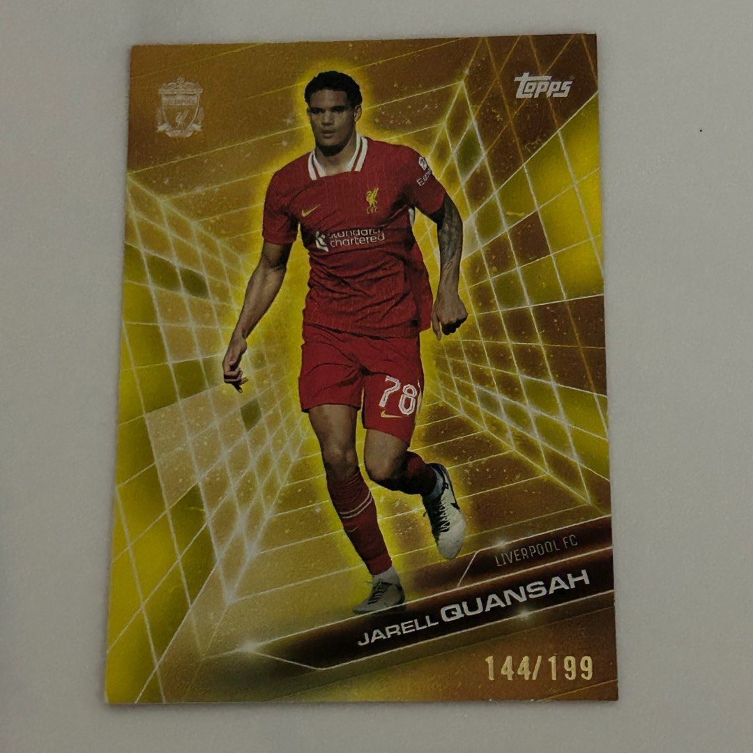 Topps Liverpool FC Fan Set 2024/2025 Jarell Quansah Golden Future