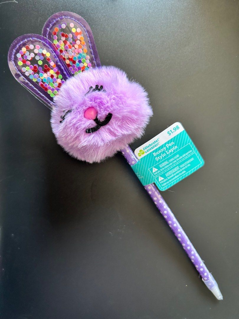 Unicorn Marker and Rabbit Pen (Category: Stationery & School Supplies) located in Quezon City. Submitted by bearlilits_closet (Listing ID 1342644963, Image 2). Description: Scented Unicorn 🦄 Marker Bunny 🐰 Ballpen Brand new with tags. 120 pesos each Pick up only in Novaliches Quezon City.