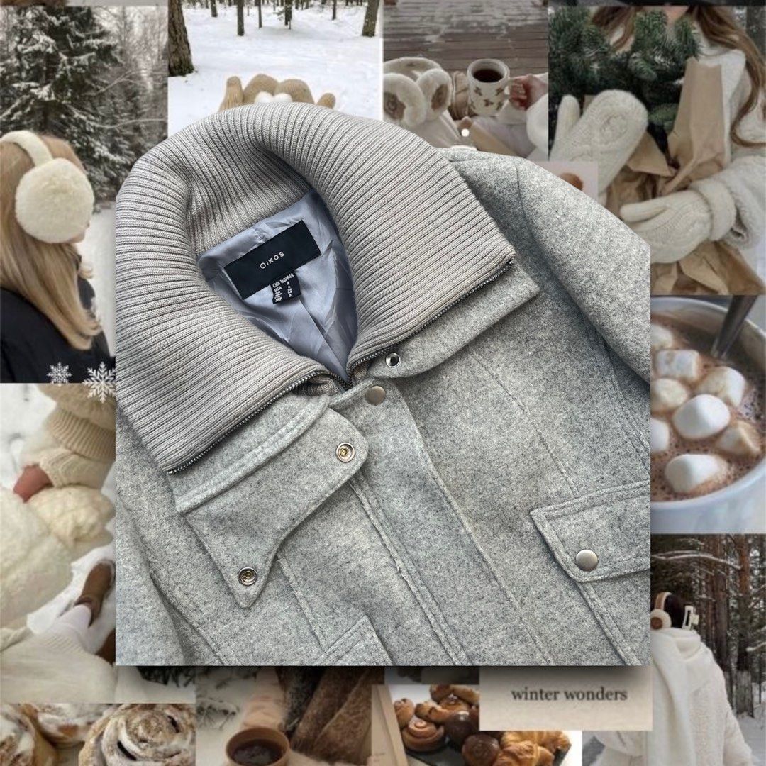 WINTER GRAY PILOT JACKET (Category: Coats, Jackets and Outerwear) located in Baguio. Submitted by claie.bg (Listing ID 1342583151, Image 2). Description: - ganda netoooo! very highhhhh qualityyyyy 😭 - s to m.