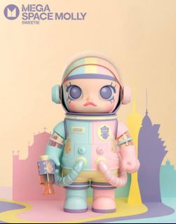 その他 MEGA SPACE MOLLY 100% Sweetie Pop Mart Mega Space Molly Sweetie 100% - US