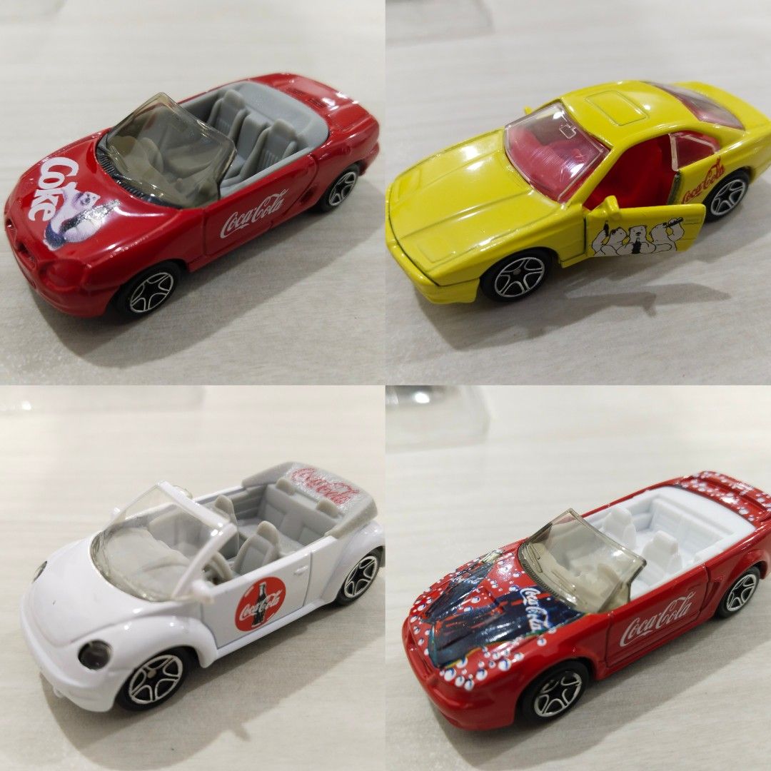 4 pieces Coca Cola Coke Matchbox Cars Hobbies Toys Collectibles Memorabilia Vintage Collectibles on Carousell