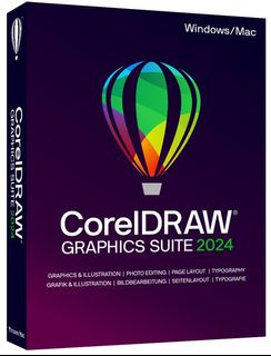 [全場唯一🔥🔥］正版 CorelDRAW & Paintshop 2020-2024永久-繁中/Eng [Windows/Mac] CorelDRAW Graphics Suite/Technical Suite / Painter Essentials 7 / Corel Painter Pro64179191343617110