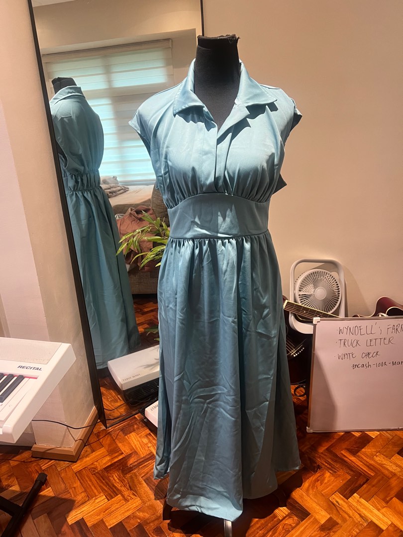 Summer Ready Maxi Dress Baby Blue
