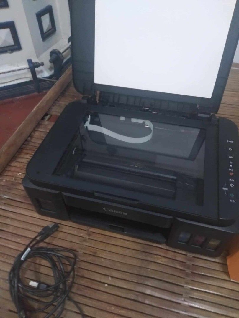 CANON PIXMA G3000 Printer (Category: Printers, Scanners & Copiers) located in Manila. Submitted by aisatmalaz37469 (Listing ID 1339523994, Image 1). Description: 📍Canon PIXMA G3000 Printer ◽Almost New ◽Maganda print ◽with ink bottle 📌Issue: Nag Service Mode kayo nalang mag pa re-program, 📌Price: 2,300 fix 📍If malayo sagot nyo shipp 🛻Shipp view:Lalamove | Flash | J&T Open for meet-up or pick-up 📍Location: Imus,Cavite 📲Pm for more details..
