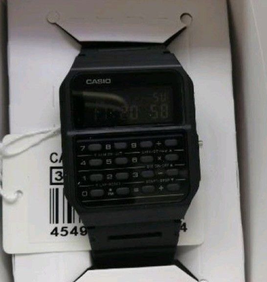 Casio CA-53W (Category: Men's Watches) located in Bacoor. Submitted by qualityucantrust (Listing ID 1339512324, Image 3). Description: CASIO CA-53W ORIGINAL BLACK VERSION BRAND NEW SEE PHOTOS FOR REFERENCES. RARE TO FIND CASIO WATCH FOR LOW PRICE/SALE PRICE. INCLUSION: -BOX -MANUAL -WATCH - SUREBUYER SHOULDER SHIPPING. - FREEBIE IS CHOICE 1CAN APPLE SAN MIG light👍 QUALITY U CAN TRUST™.