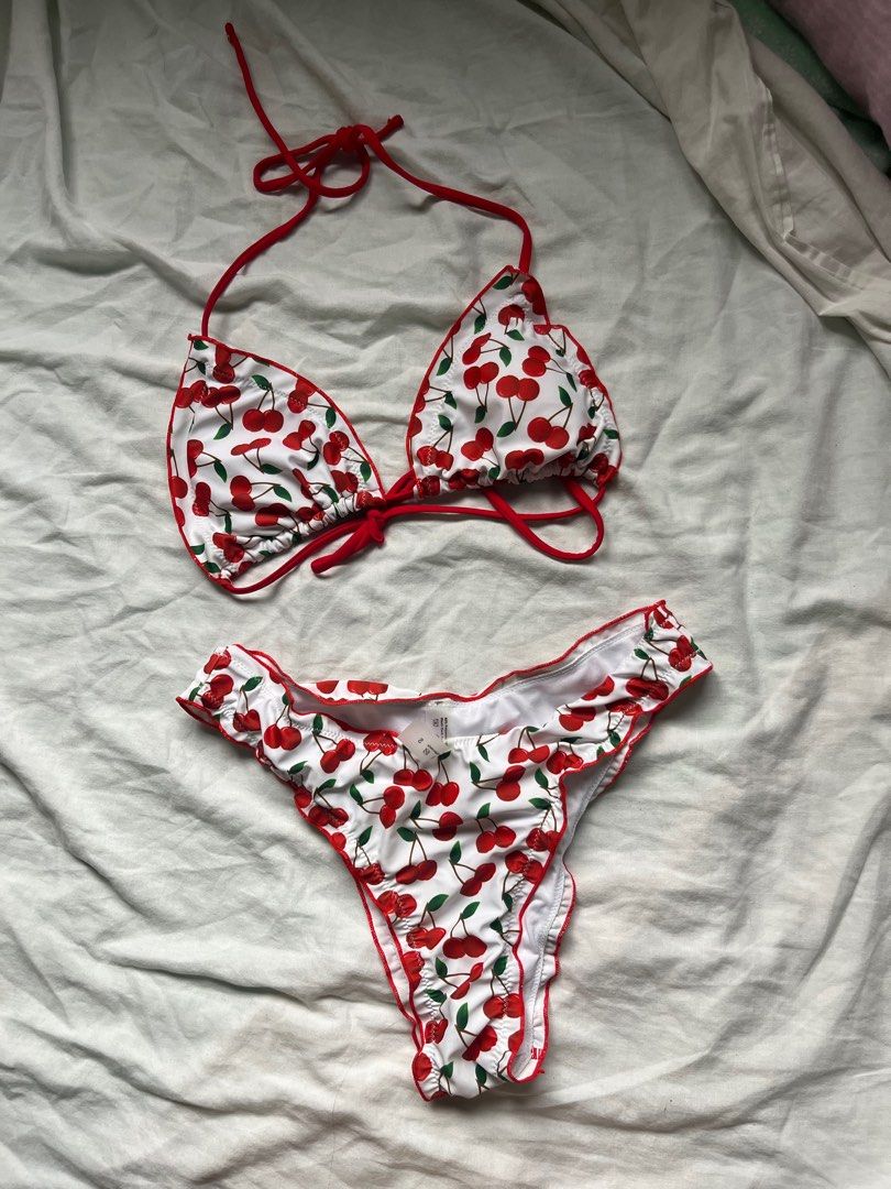 Milan Bikini Set Cherry Red