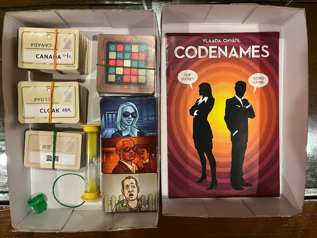 Codenames board game 1,2,3 (+ Promo cards), Hobbies & Toys, Toys ...