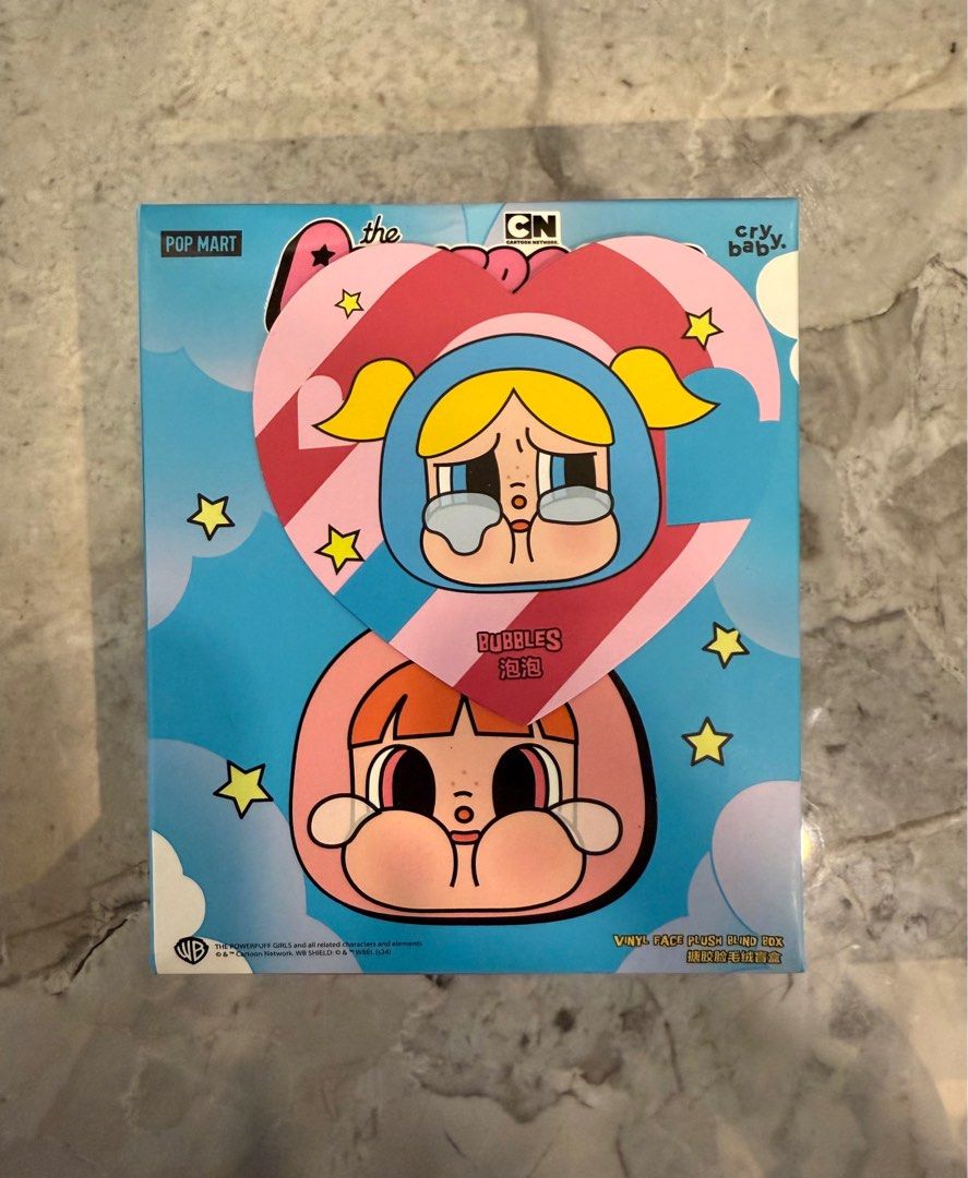 Crybaby PPG Pendant Bag Charm (Category: Charms) located in Manila. Submitted by jpal21 (Listing ID 1339385868, Image 3). Description: ONHAND AND READY FOR SHIPPING ✔️800 each rush!! ✔️ Sealed Foil/ Opened top box ✔️Available: Bubbles and Bunny Blossom.