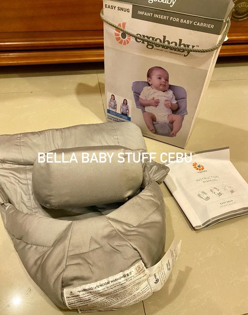 ergobaby infant insert (Category: Carriers & Slings) located in Cebu City. Submitted by bellababystuffcebu (Listing ID 1339446527, Image 2). Description: ergobaby infant insert Compatible with ergobaby original & 360 carriers Good as New PICK UP TALISAY | DELIVERY BUYERS EXPENSE.