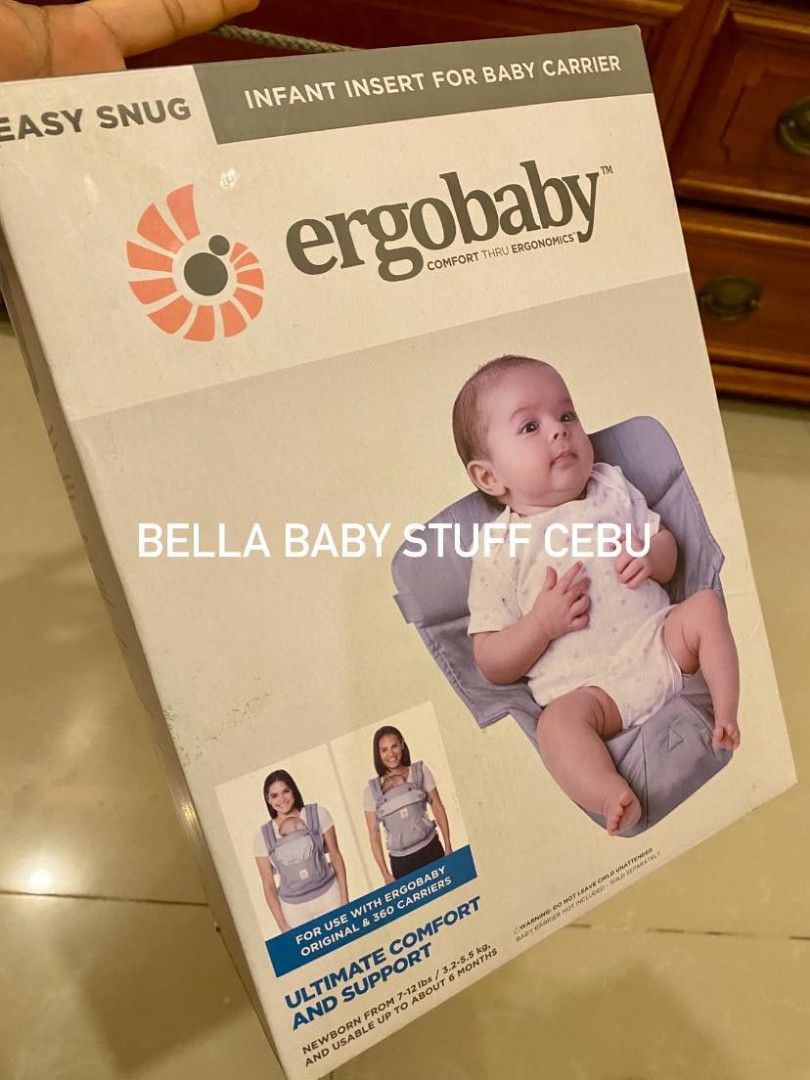ergobaby infant insert (Category: Carriers & Slings) located in Cebu City. Submitted by bellababystuffcebu (Listing ID 1339446527, Image 1). Description: ergobaby infant insert Compatible with ergobaby original & 360 carriers Good as New PICK UP TALISAY | DELIVERY BUYERS EXPENSE.