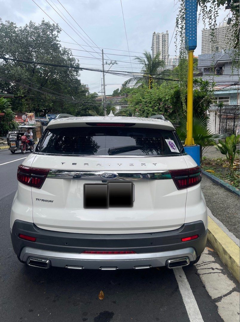 Ford Territory Titanium Auto (Category: Used Cars) located in Pasig City. Submitted by mjdls (Listing ID 1339399756, Image 2). Description: First owner Pearl white New tires Nothing to fix.