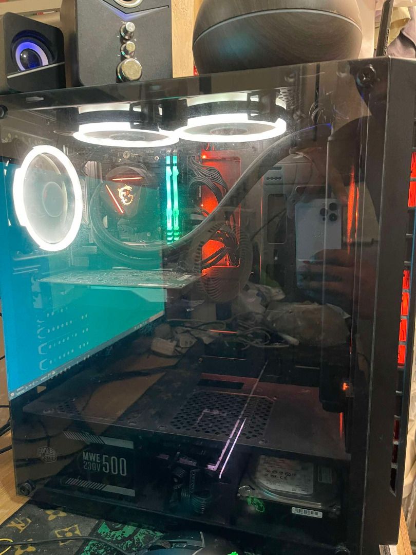gaming build amd ryzen 5 3500 16gb hyperx 256gb ssd 1tera hdd with ...