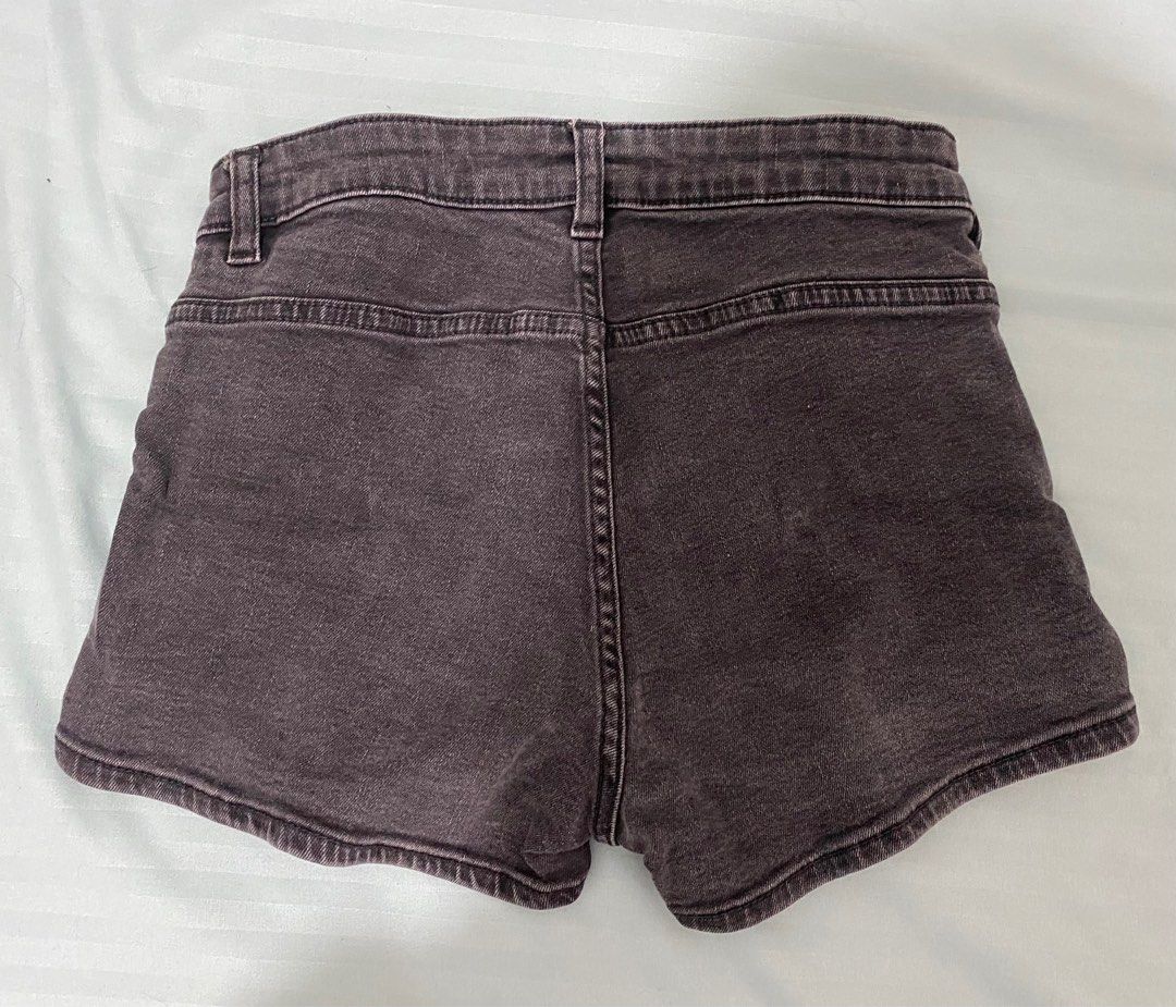 Vintage black denim shorts outlet