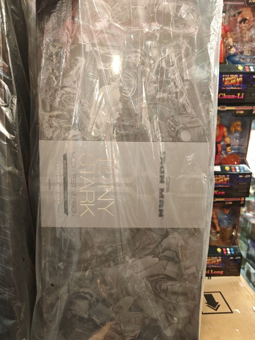 Hot Toys MMS582B Iron Man Tony Stark Mech Test Version 2.0 Deluxe Special Ed