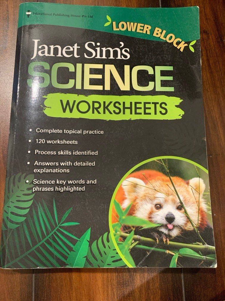 Janet Sim Science Janet sims P3 science mcq/open ended/exam qs, Hobbies & Toys, Books ...