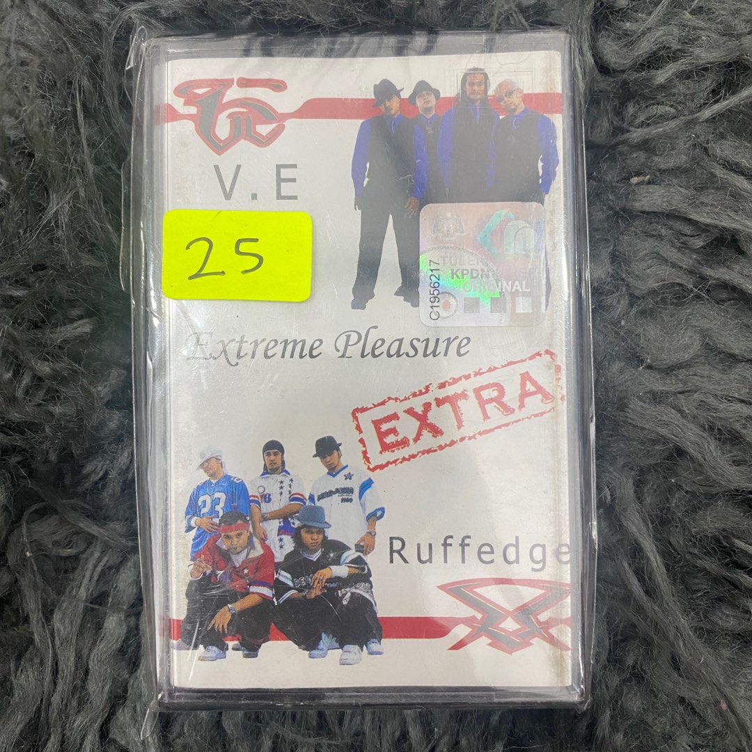 Ve Ruffedge Album KASET VE vs RUFFEDGE extreme pleasure, Hobbies & Toys, Music & Media ...