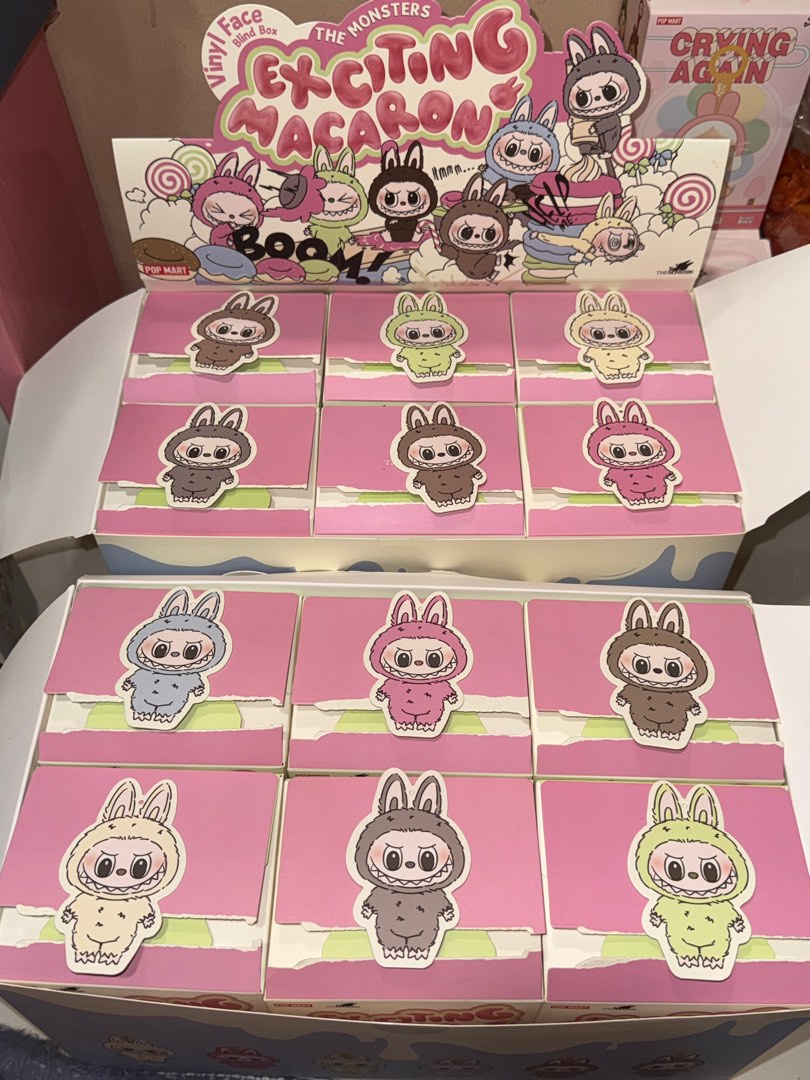 Labubu - Exciting Macarons, Hobbies & Toys, Toys & Games on Carousell