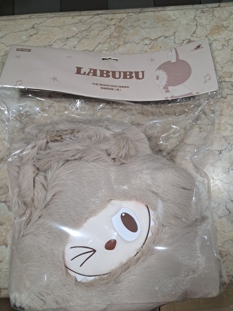 Labubu bag (Category: Luxury Bags & Wallets) located in Manila. Submitted by cherrytreasures (Listing ID 1339473026, Image 2). Description: original labubu bag, pwede po pa pick up sa grab o lalamove.