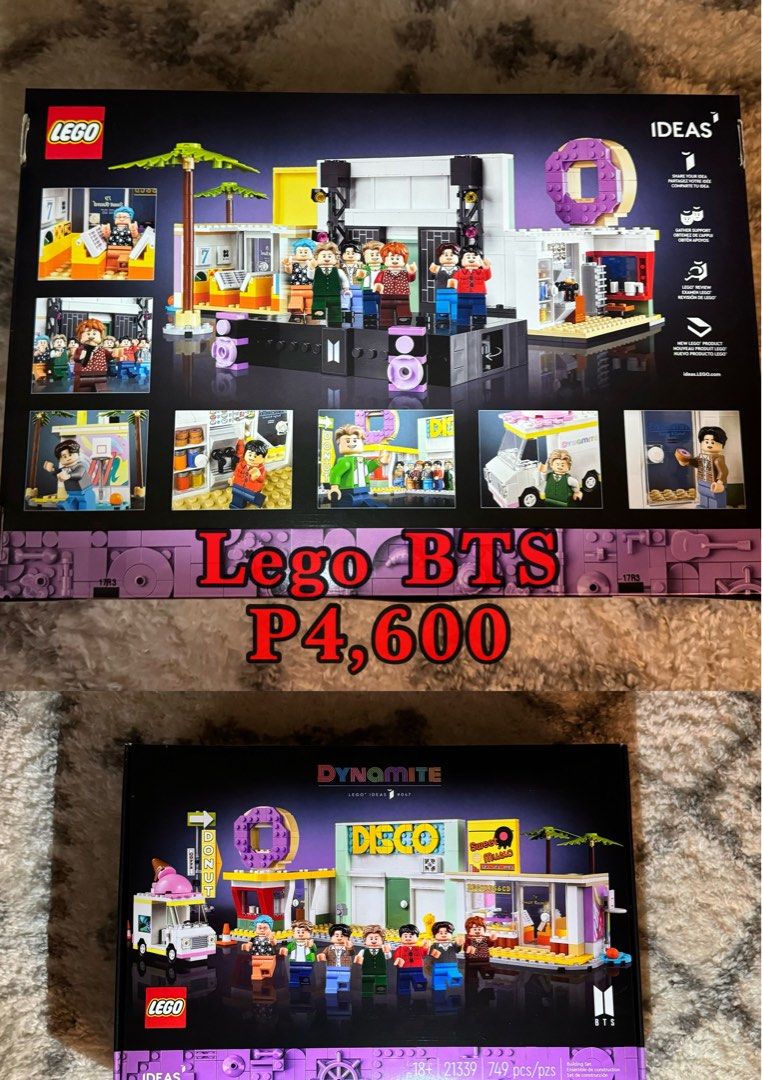Lego BTS (Category: Lego & Building Sets) located in Valenzuela. Submitted by ggfoodiesgoodies (Listing ID 1339535950, Image 2). Description: Original item from USA 🇺🇸 .
