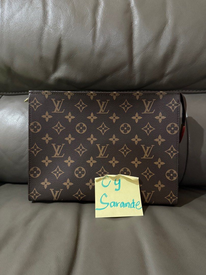 Louis vuitton toiletry pouch monogram (Category: Luxury Bags & Wallets) located in Makati City. Submitted by cysarande (Listing ID 1339544556, Image 1). Description: Good as new Pm for more pics.